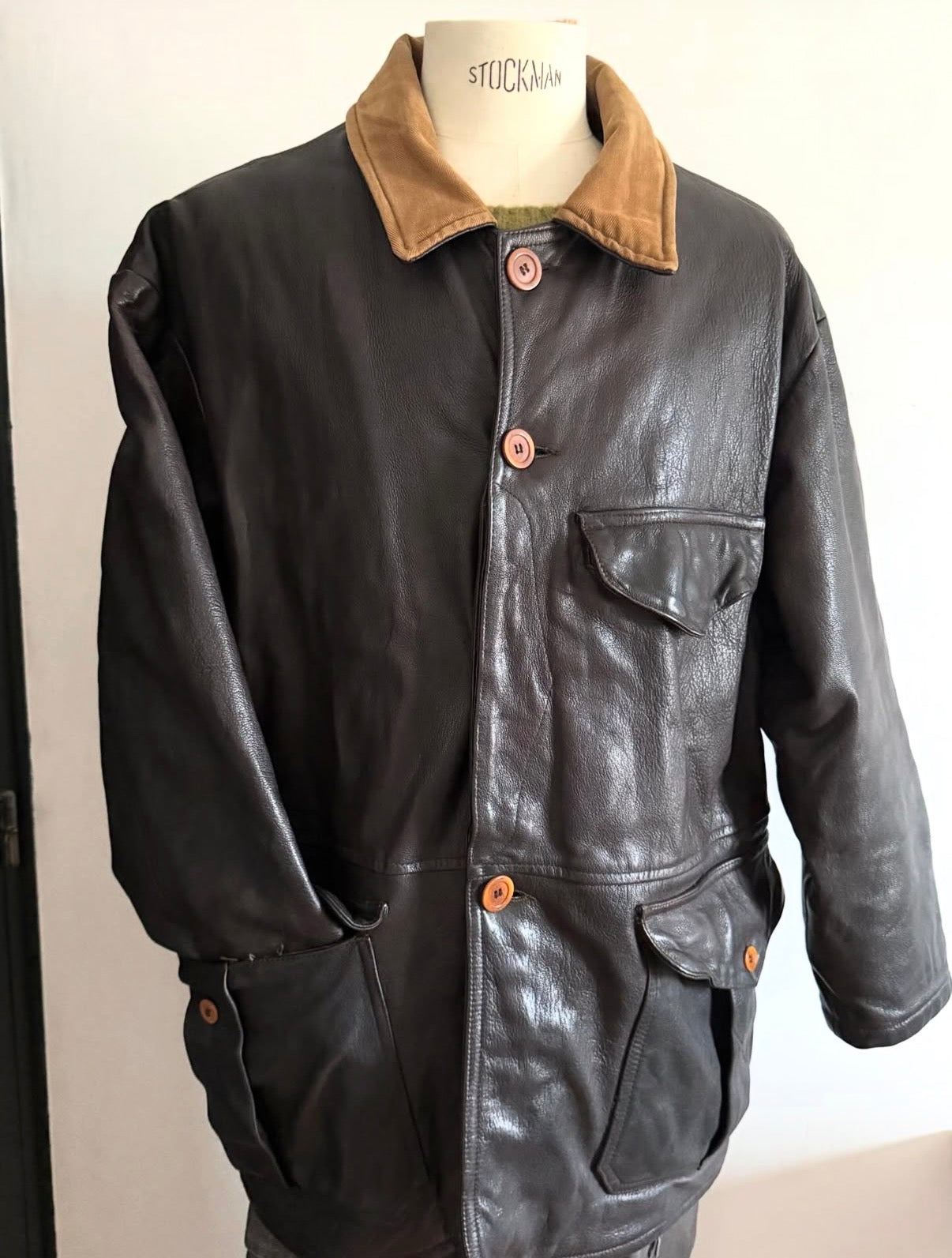 C.P. Company Ideas From Massimo Osti AW88 Leather Jacket