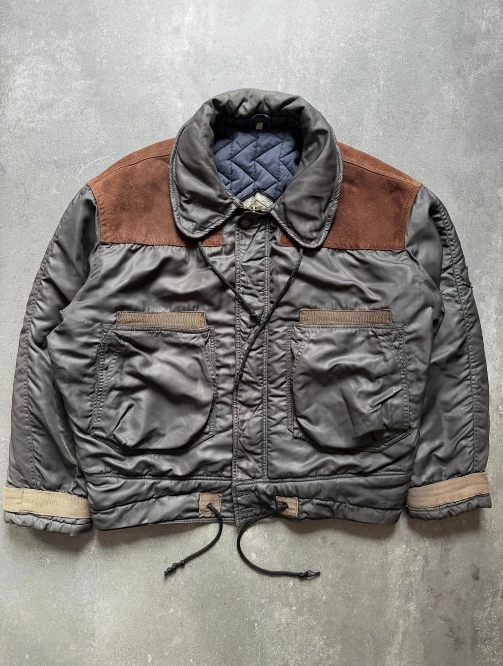 Armani Jeans 90s Bomber Flight Jacket