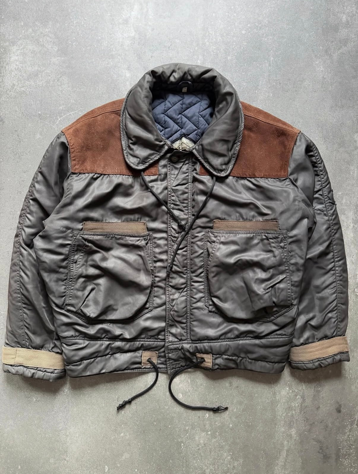 Armani Jeans 90s Bomber Flight Jacket