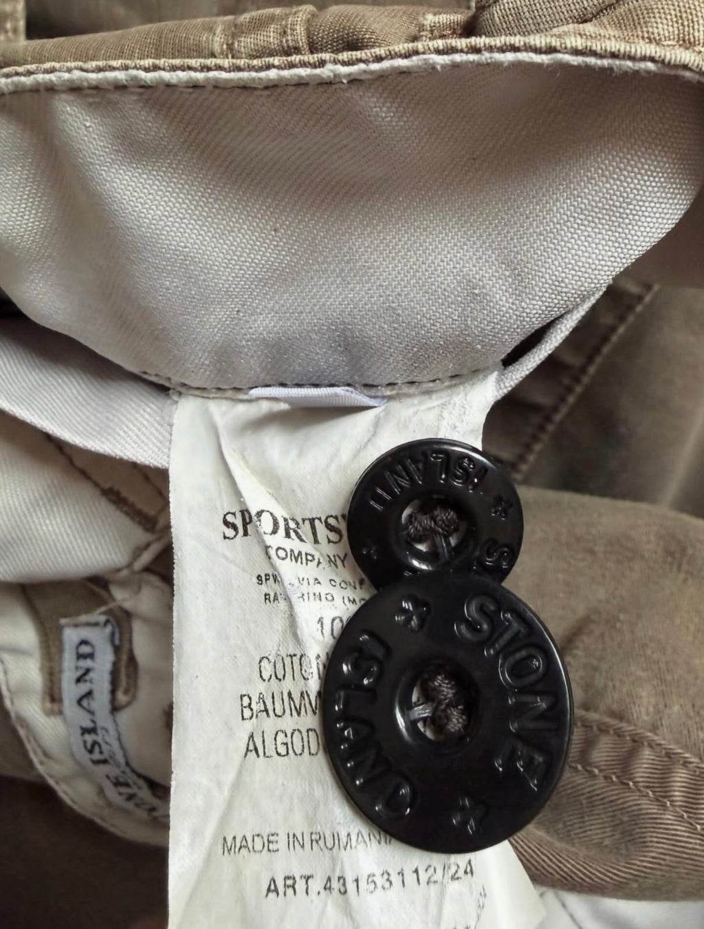 Stone Island AW05 Cargo Pant