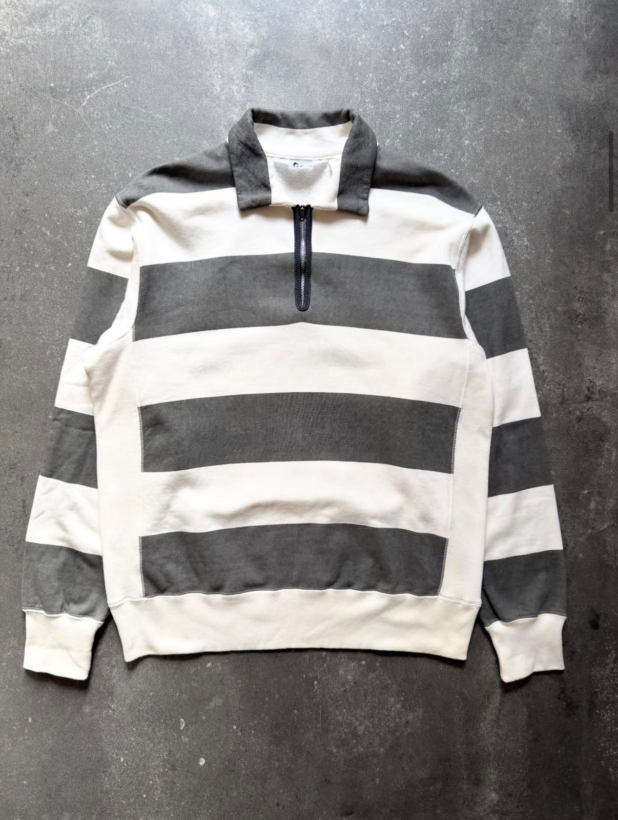 GOOD ENOUGH 90s Vintage Half Zip Sweatshirt
