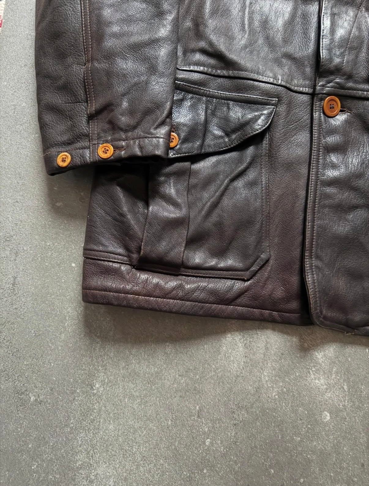 C.P. Company Ideas From Massimo Osti AW88 Leather Jacket