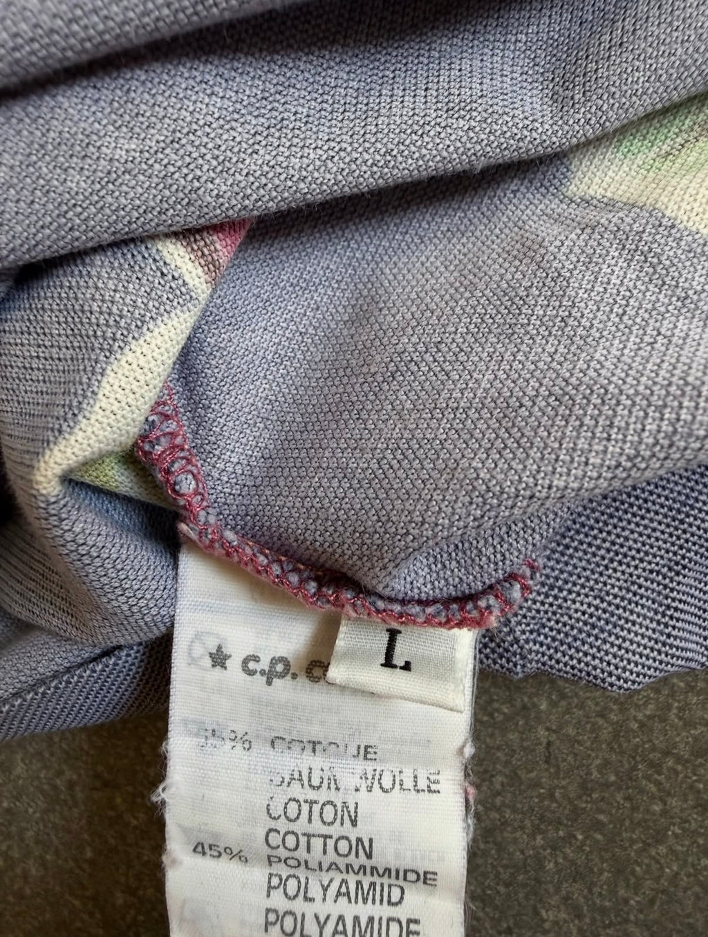 C.P. Company Ideas From Massimo Osti SS87 Floral Polo