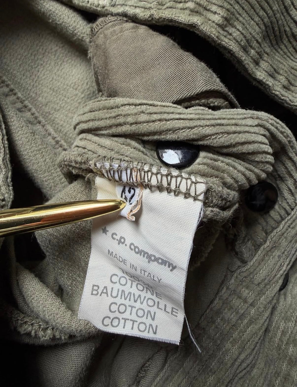 Stone Island 90s Jumbo Corduroy Pant