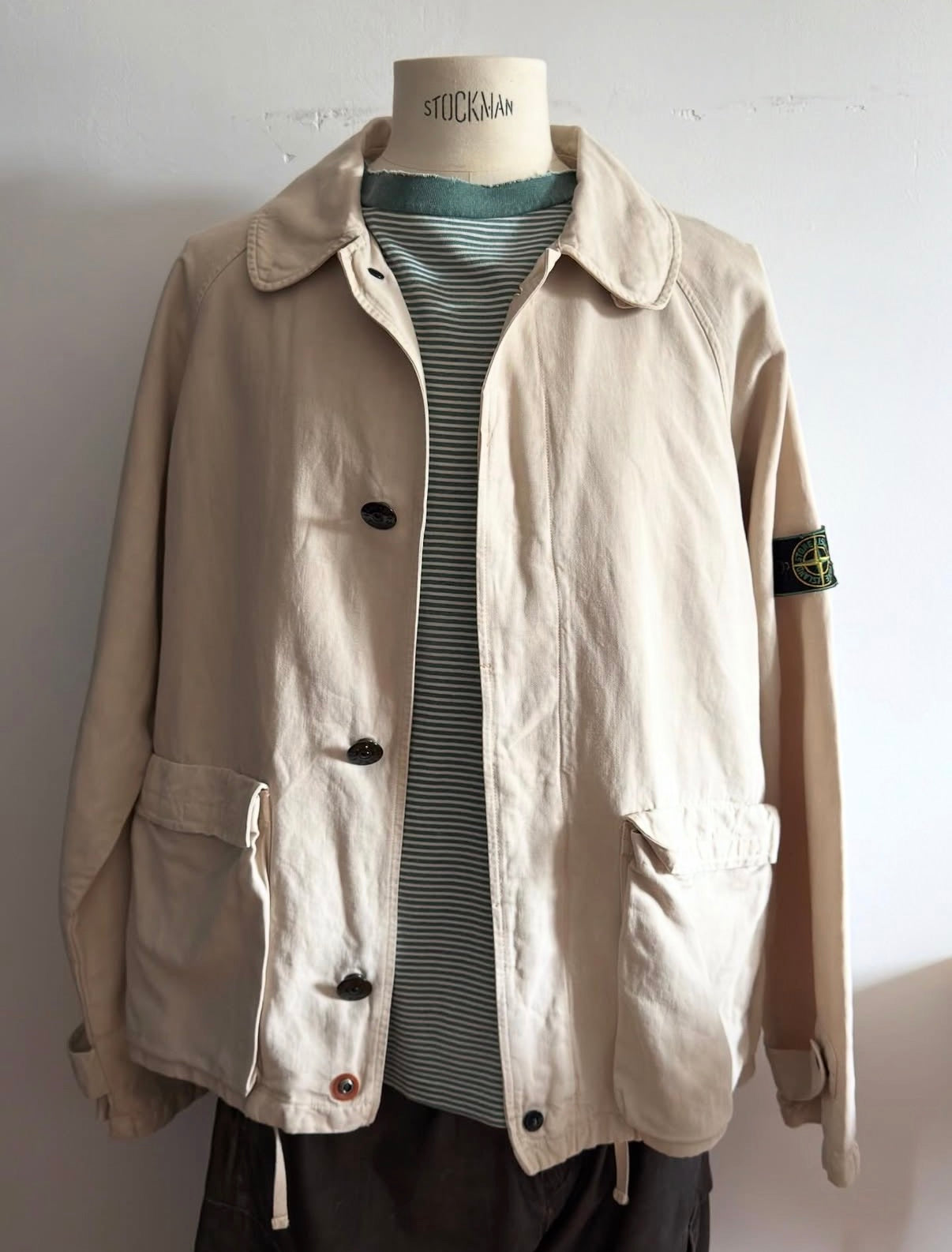 Stone Island 90s Lino Flax Jacket