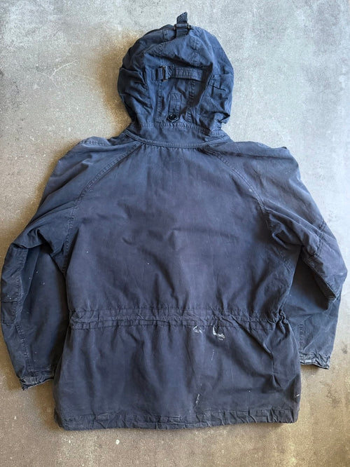 British Royal Navy 80s Ventile Windproof Deck Smock