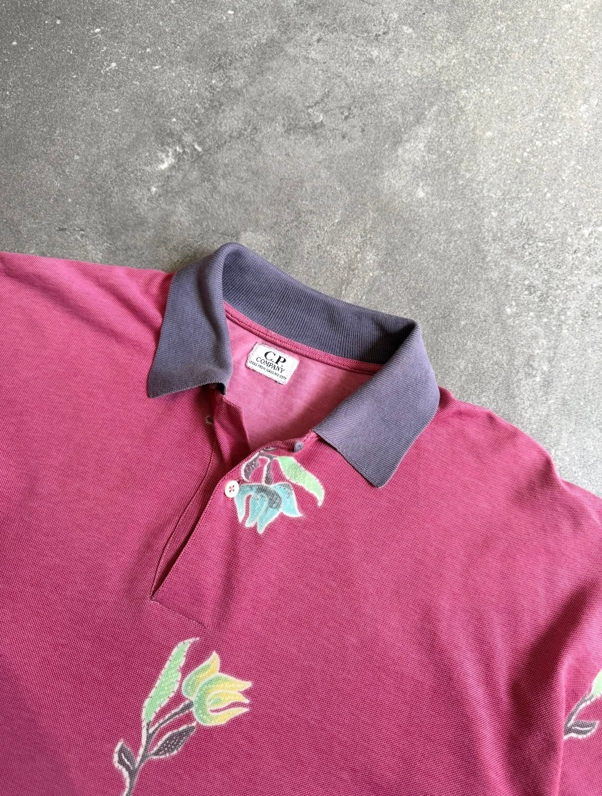 C.P. Company Ideas From Massimo Osti SS87 Floral Polo