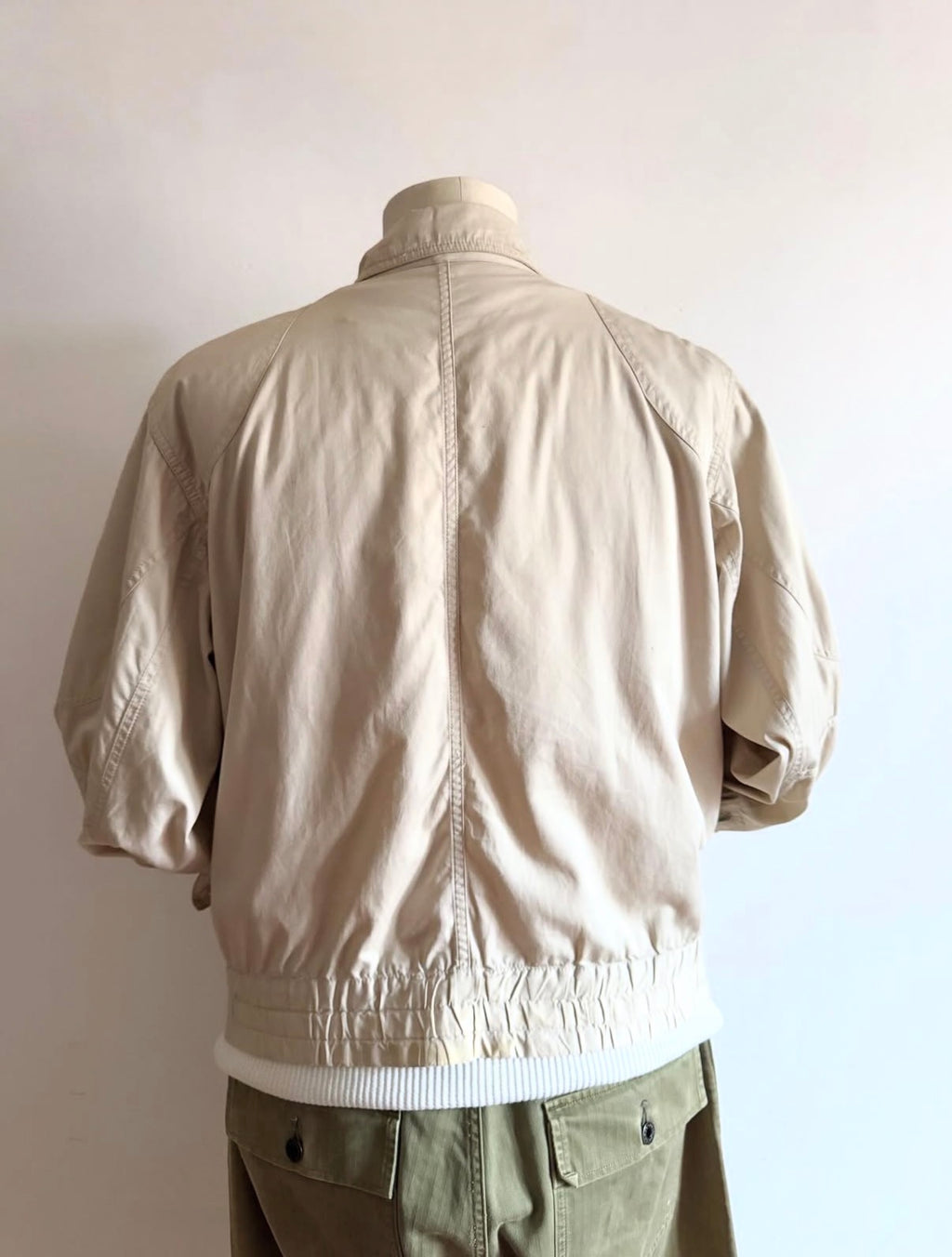Emporio Armani 1984 double zip closure 3D pocket jacket