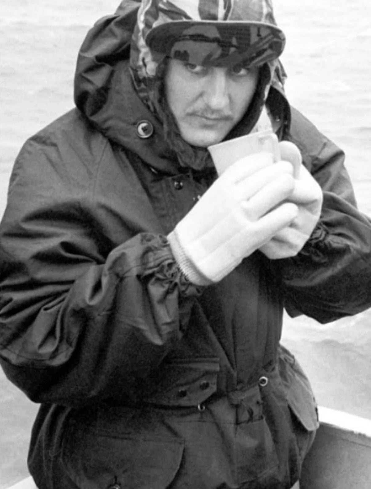 British Royal Navy 80s Ventile Windproof Deck Smock