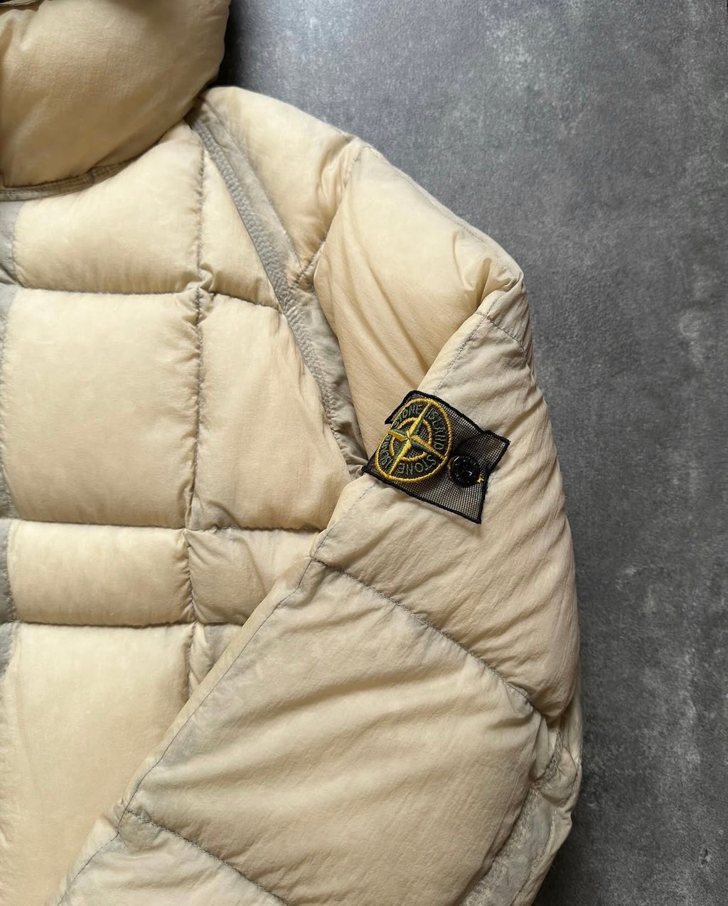 Stone Island AW06 Opaque Nylon Tela Goose Down Jacket