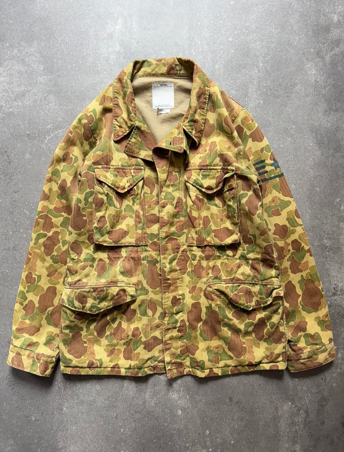 Visvim SS15 Duck Camo Hunting Jacket