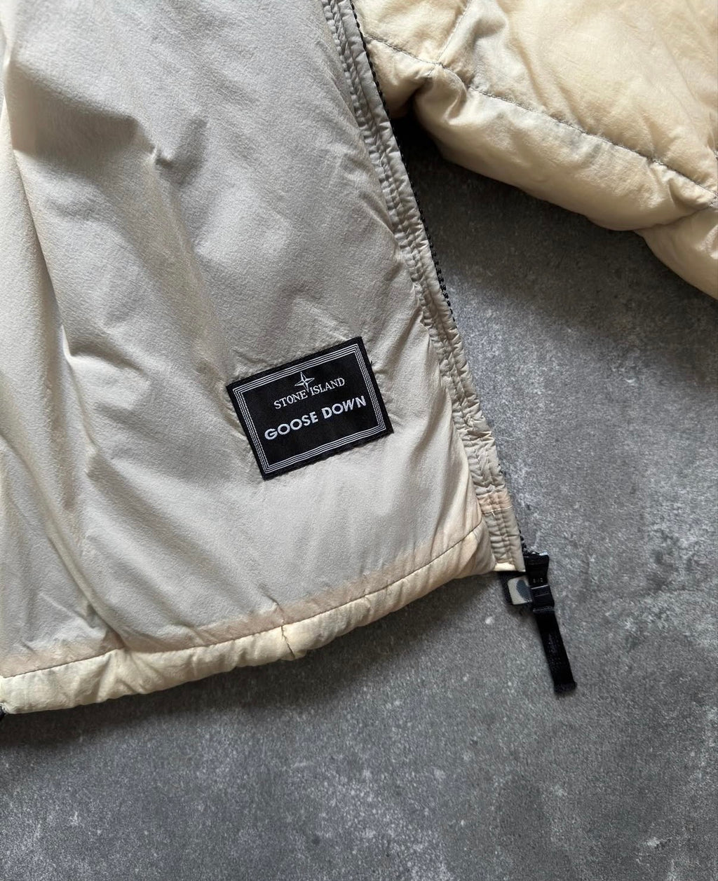 Stone Island AW06 Opaque Nylon Tela Goose Down Jacket
