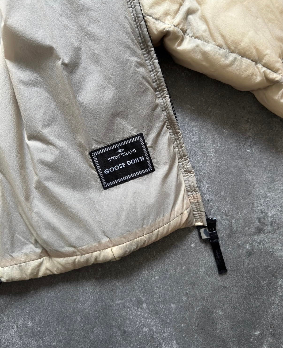 Stone Island AW06 Opaque Nylon Tela Goose Down Jacket