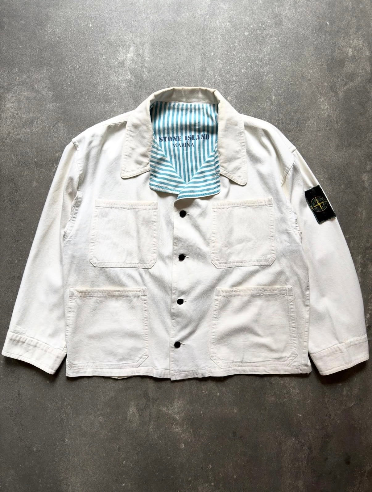 Stone Island Marina SS84 Vertical Badge Carpenter Jacket