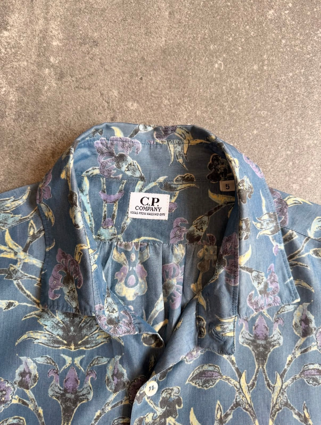 C.P. Company Ideas From Massimo Osti SS87 Floral Shirt
