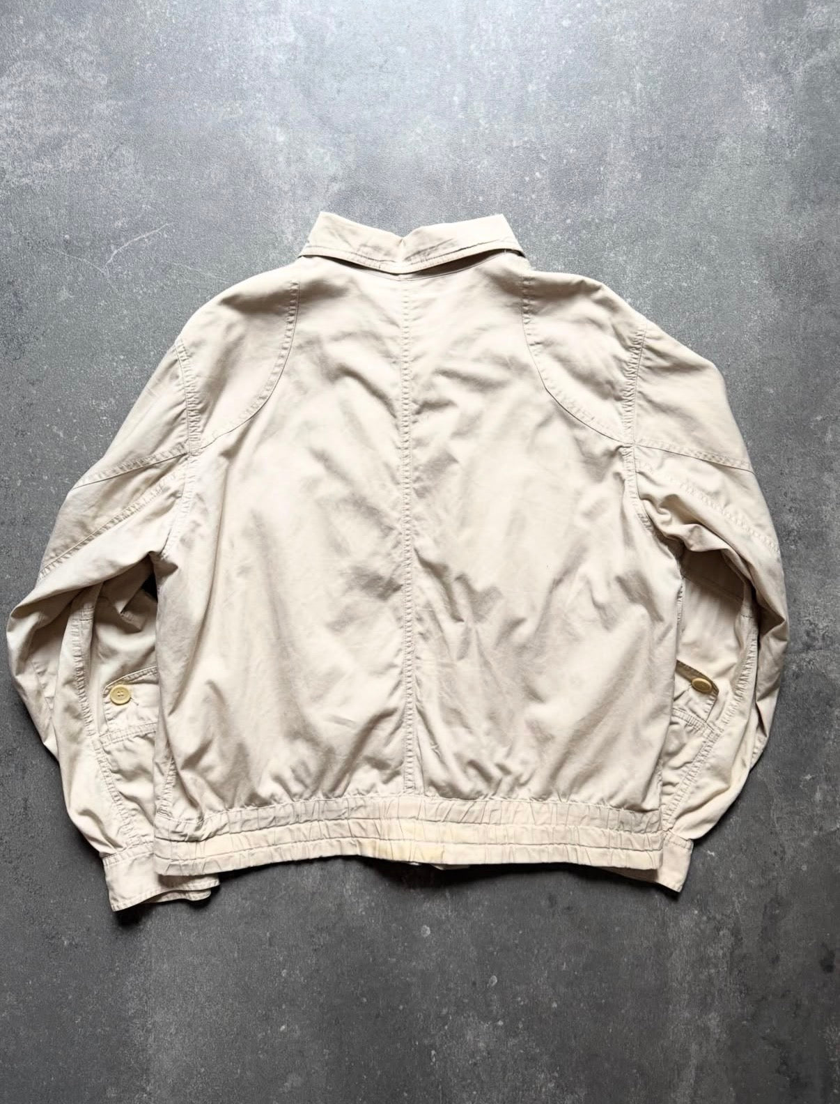 Emporio Armani 1984 double zip closure 3D pocket jacket