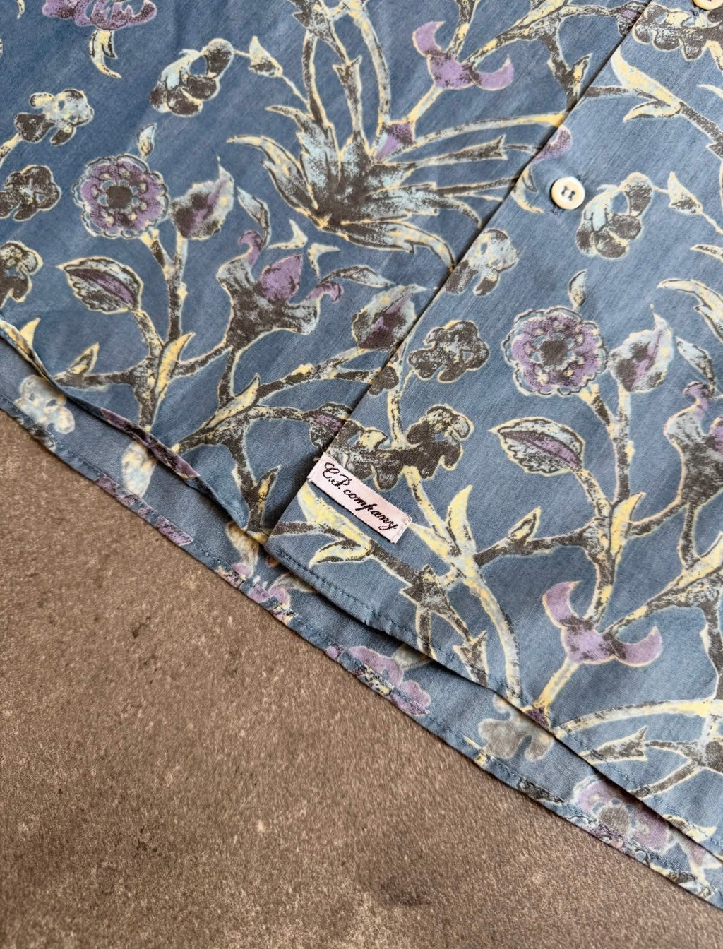 C.P. Company Ideas From Massimo Osti SS87 Floral Shirt