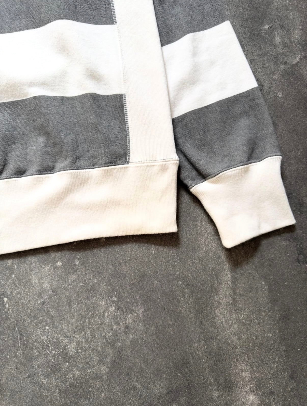 GOOD ENOUGH 90s Vintage Half Zip Sweatshirt