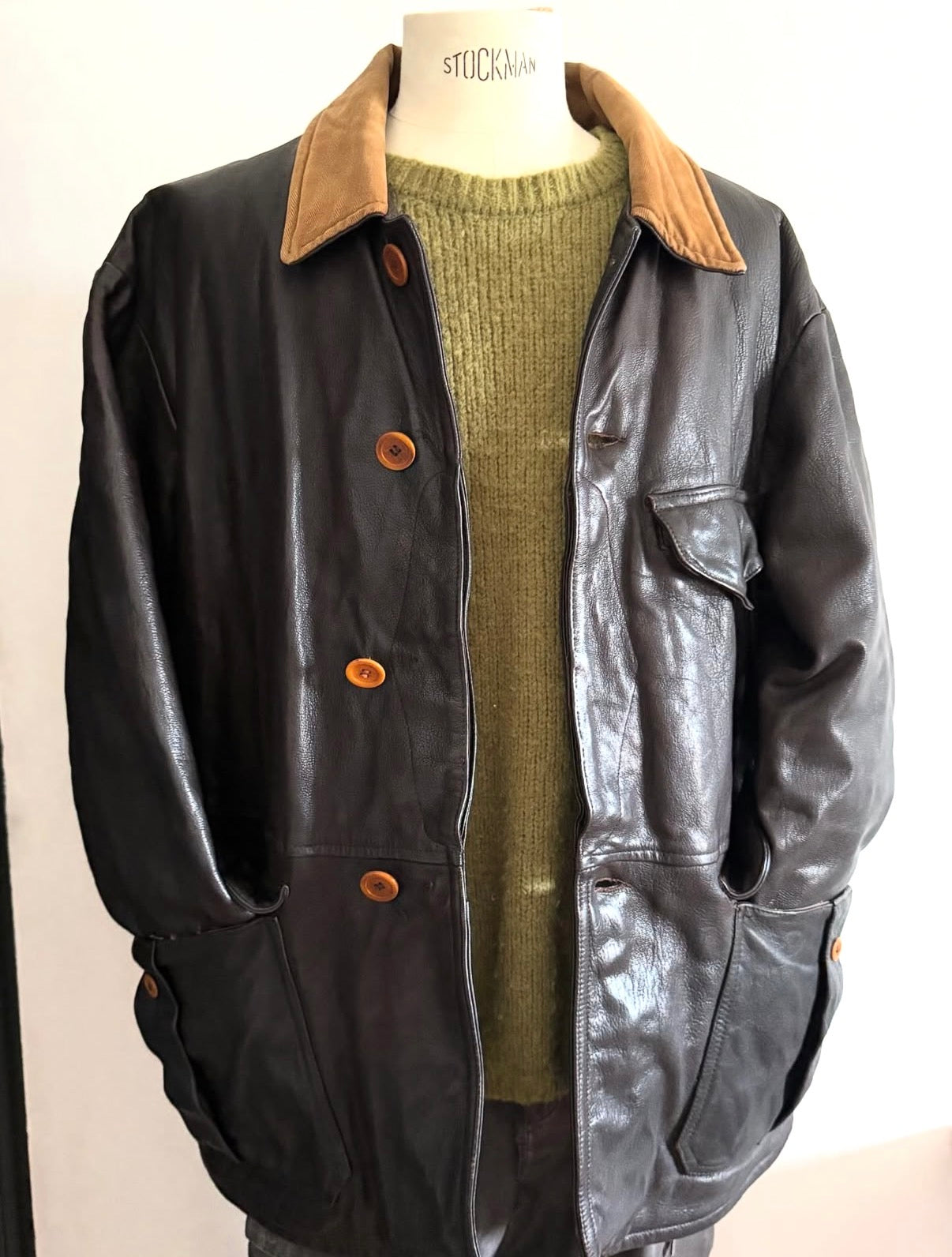 C.P. Company Ideas From Massimo Osti AW88 Leather Jacket