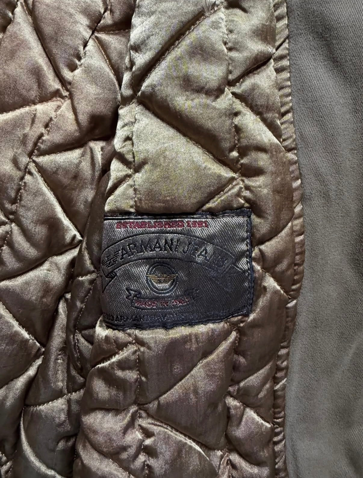 Armani Jeans 90s Hunting Jacket
