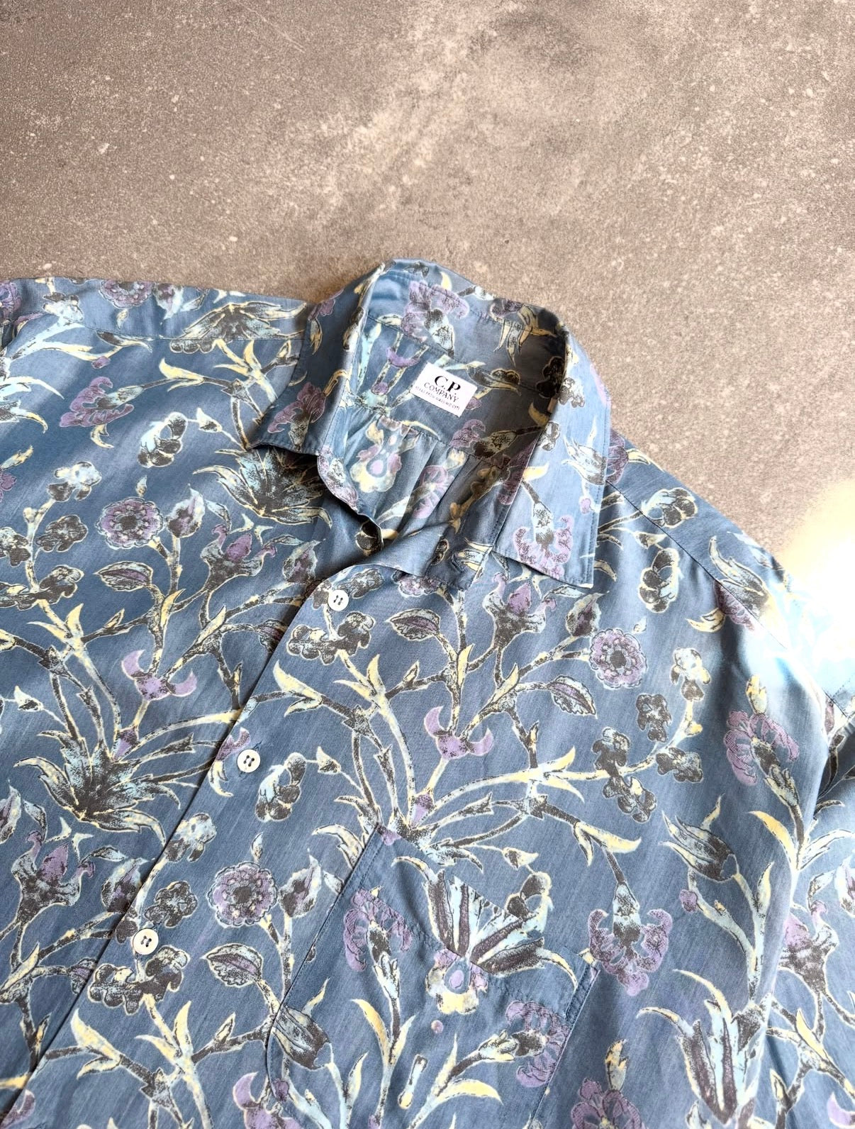 C.P. Company Ideas From Massimo Osti SS87 Floral Shirt