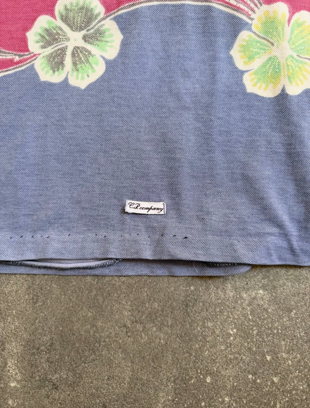 C.P. Company Ideas From Massimo Osti SS87 Floral Polo