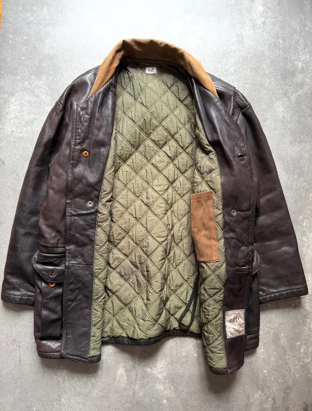 C.P. Company Ideas From Massimo Osti AW88 Leather Jacket