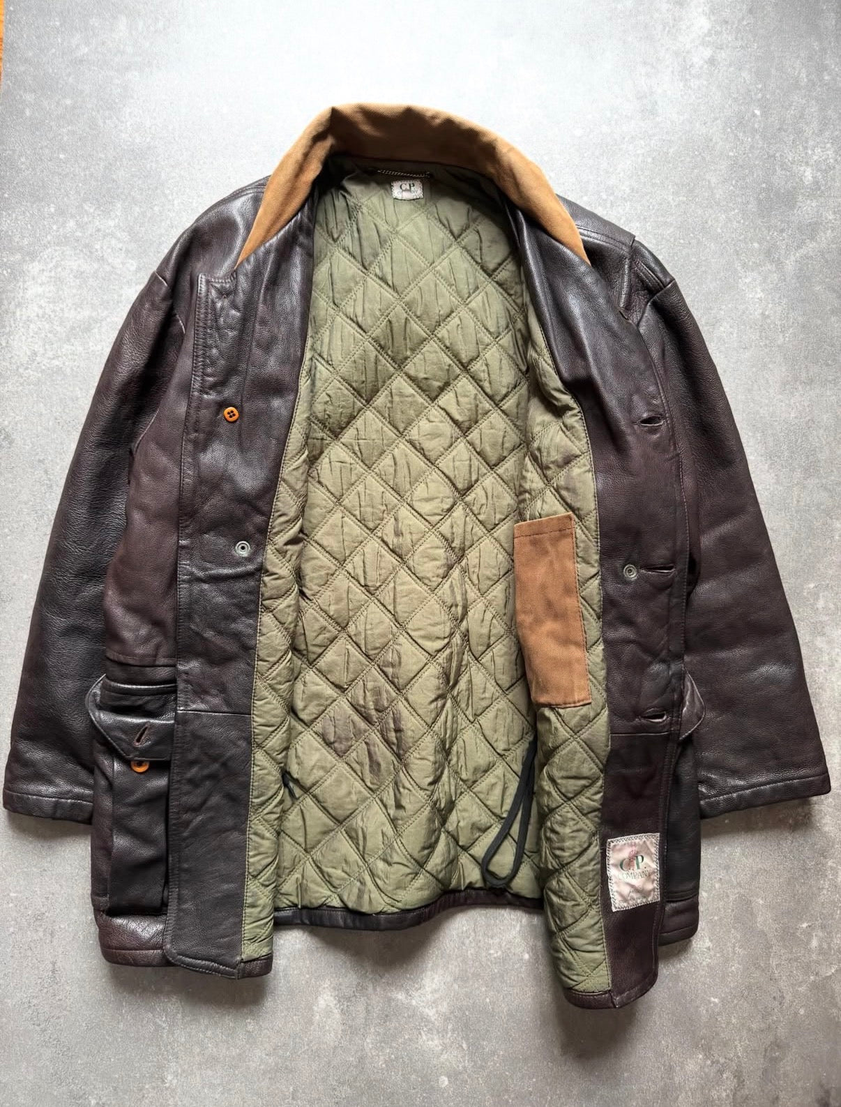 C.P. Company Ideas From Massimo Osti AW88 Leather Jacket