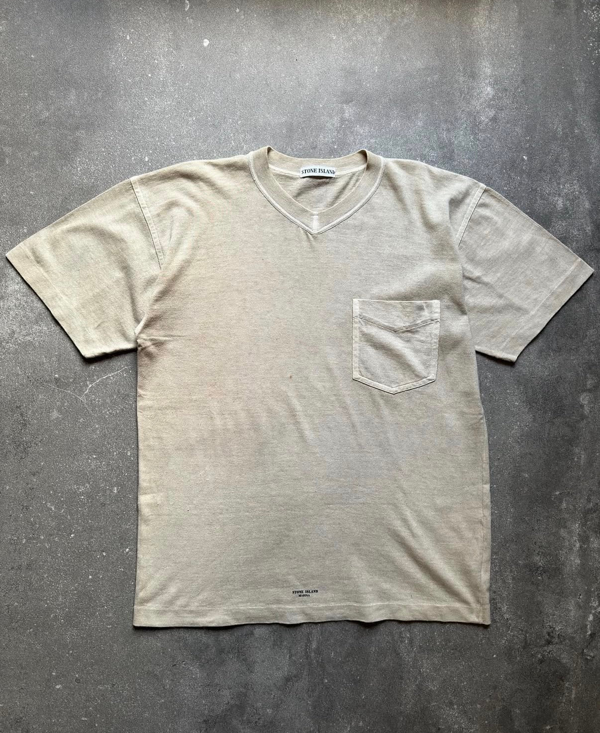 Stone Island Marina 80s V-neck Pocket Tee