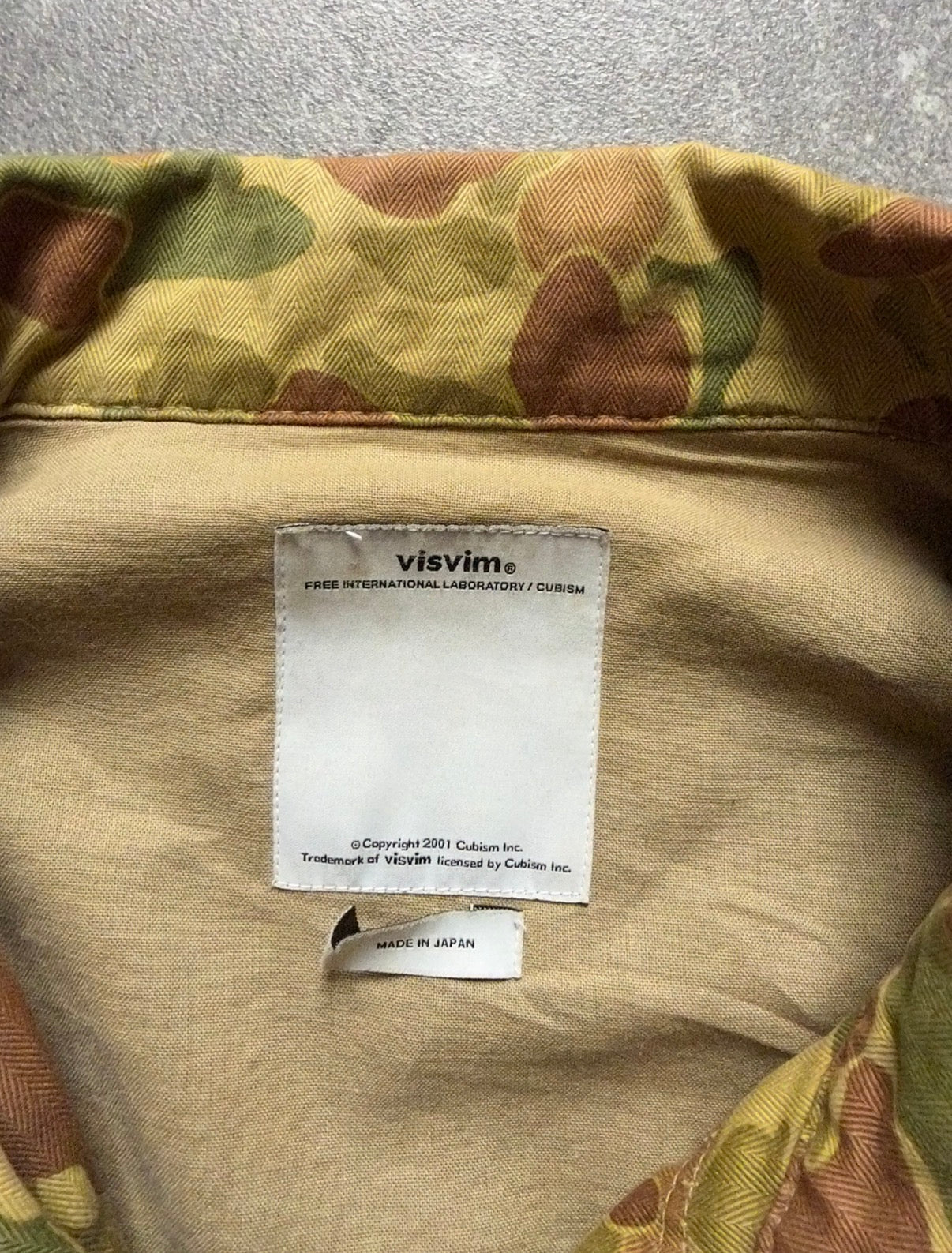 Visvim SS15 Duck Camo Hunting Jacket
