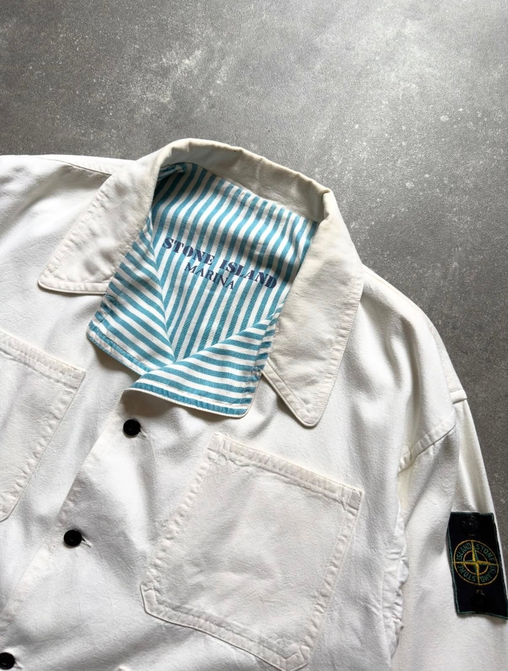 Stone Island Marina SS84 Vertical Badge Carpenter Jacket