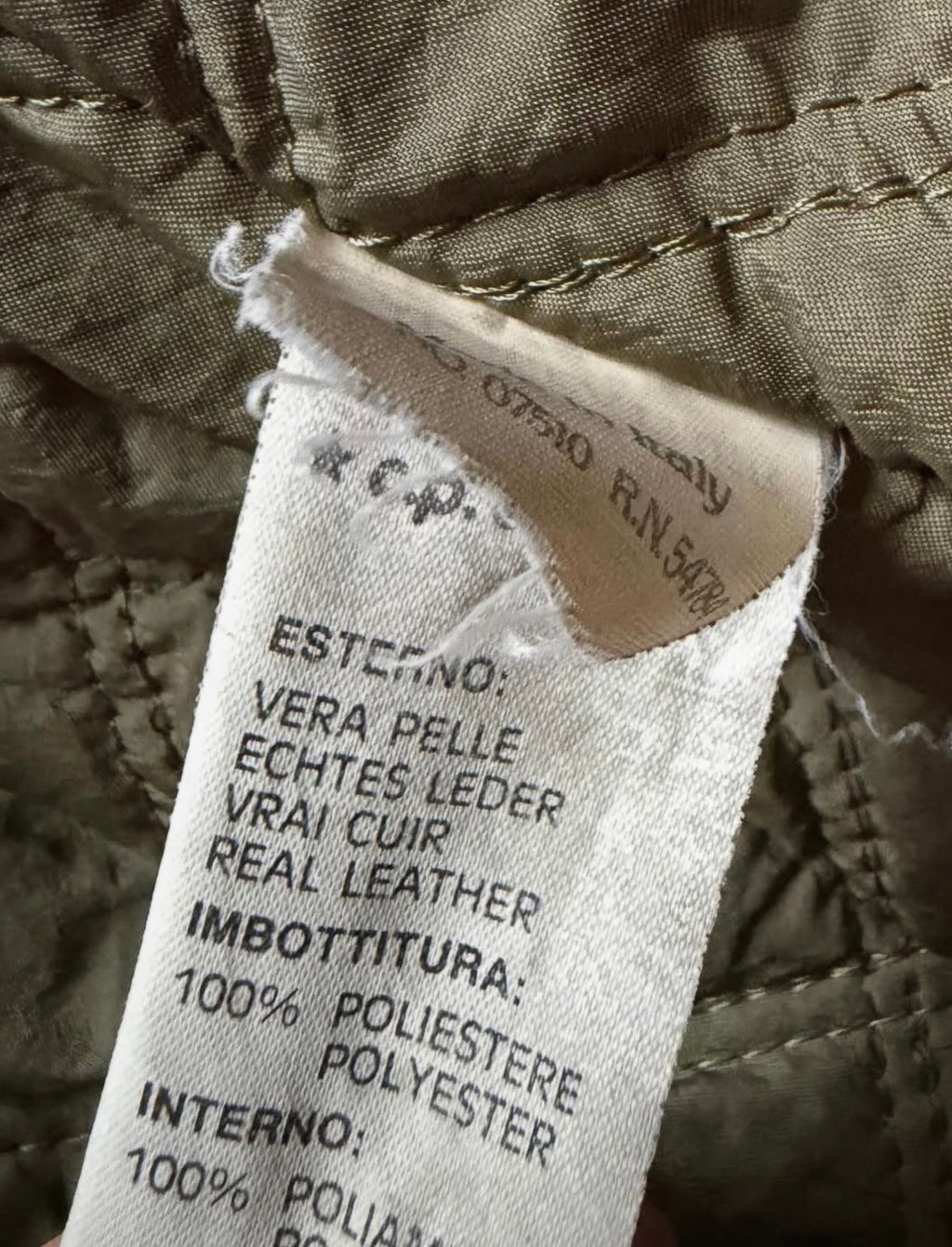 C.P. Company Ideas From Massimo Osti AW88 Leather Jacket