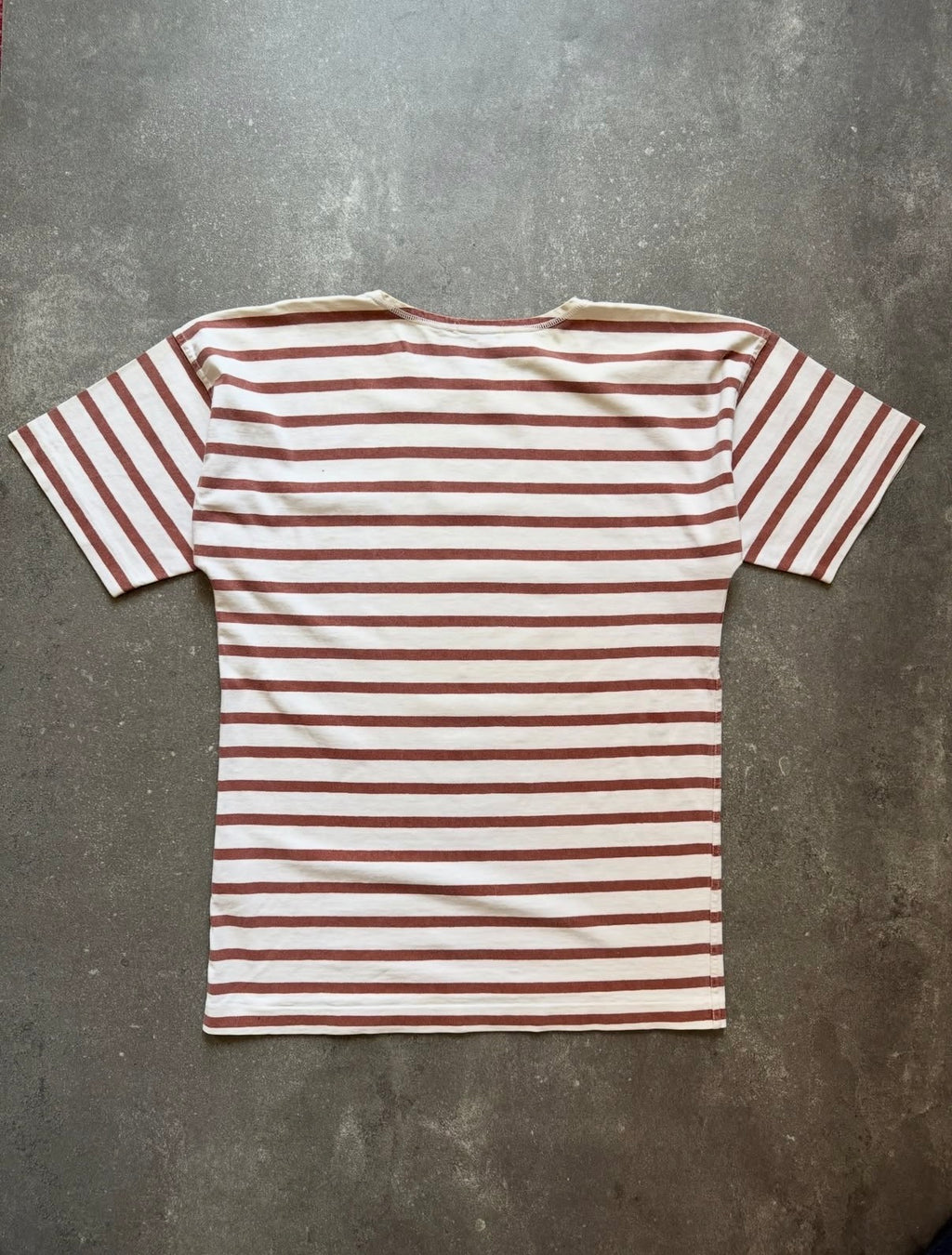 Stone Island SS88 Striped Spell-out Breton Tee