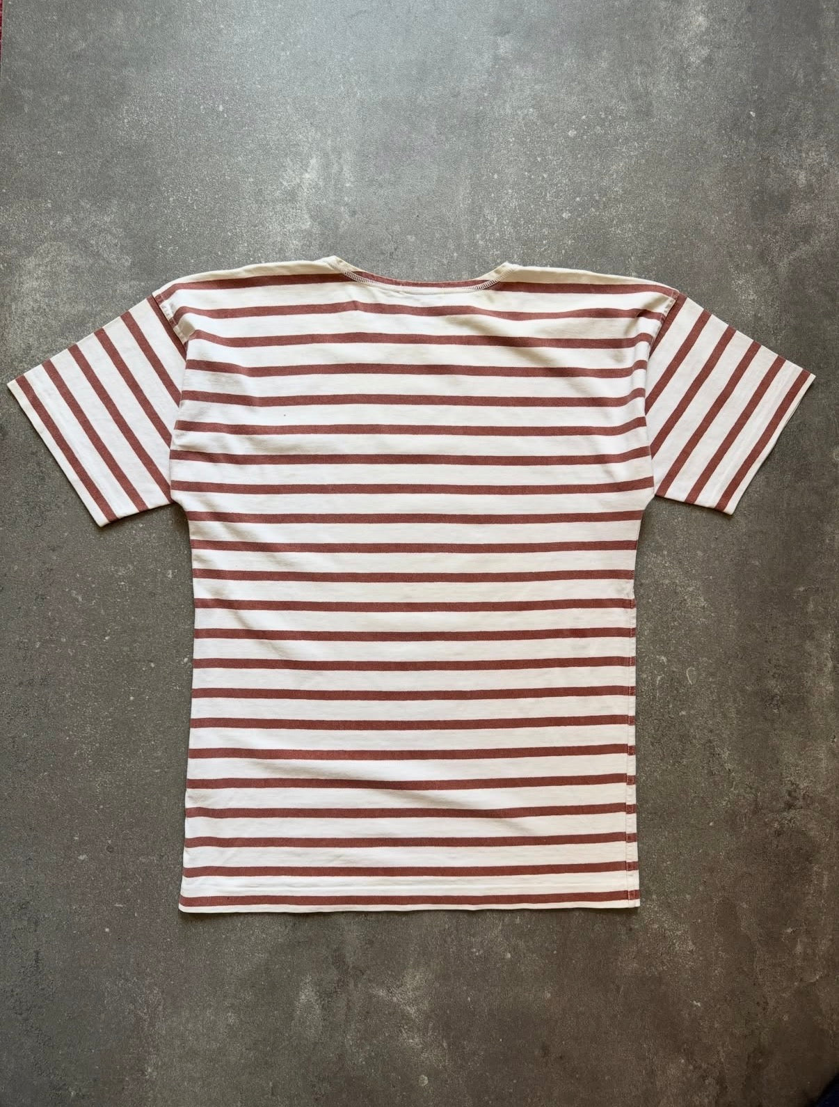Stone Island SS88 Striped Spell-out Breton Tee