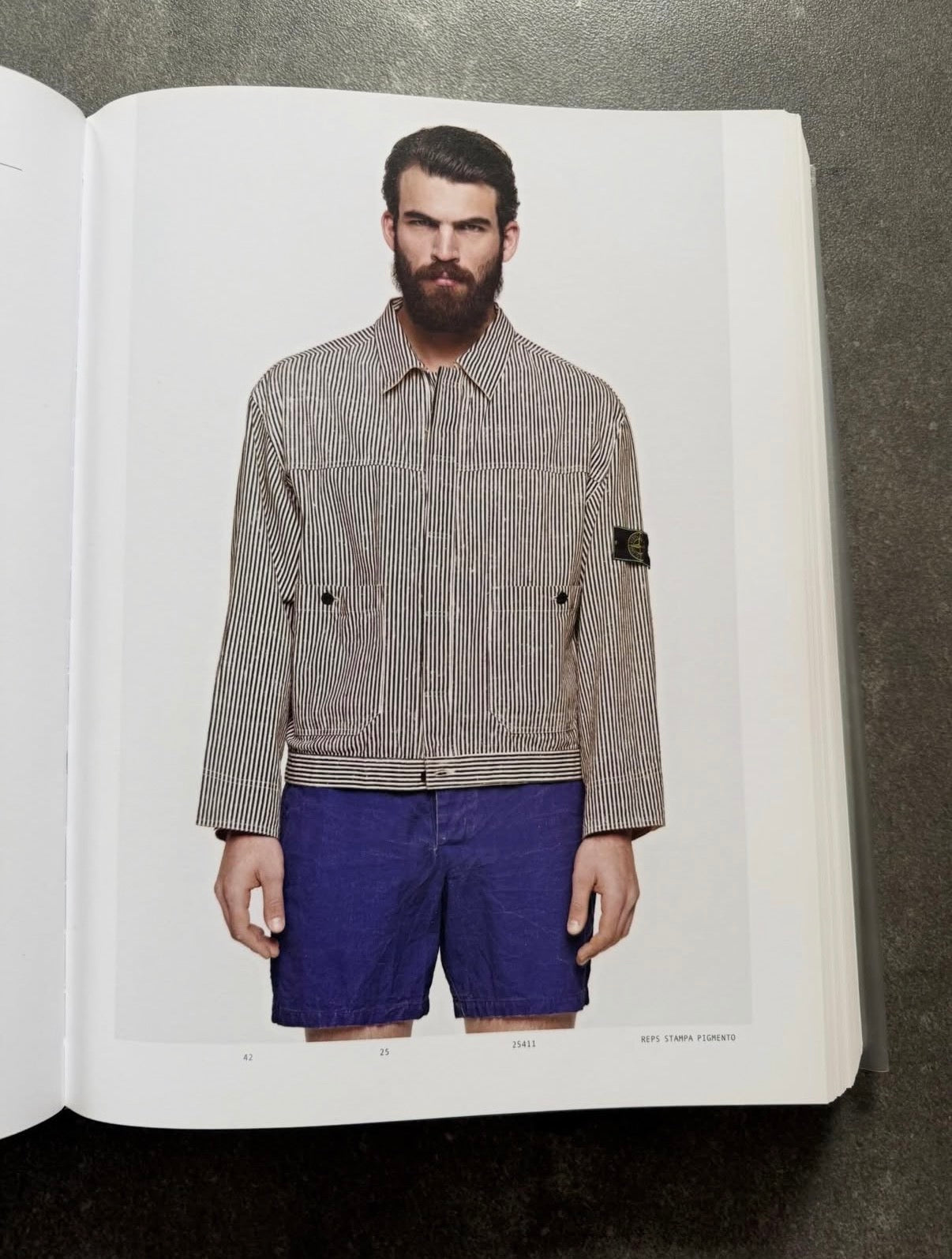 Stone Island SS86 Rep Pigment Print Stripped Carpenter